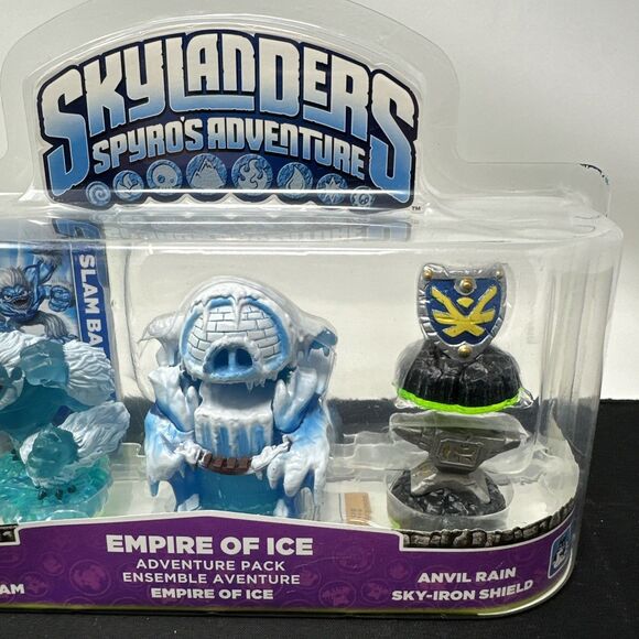 Skylanders Empire of Ice Adventure Pack NIB Slam Bam Anvil Rain Missing Backing - Picture 3 of 7